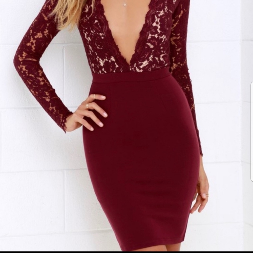 Lulus swooner or later dress